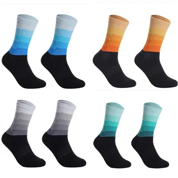 Чорапи За Колоездене Мъжки Улични Спортни Износоустойчиви Колоездачни Обувки За Шоссейного Наем Чорапи За Джогинг Баскетболни Компресия Чорапи