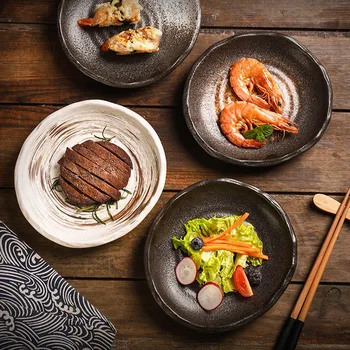 Японски и корейски керамични плочи нестандартно приготвяне на Суши Чинии за предястие Домашна посуда Креативна ресторанная посуда